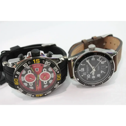 Stührling Men’s Quartz Watches Lot of 2 – Working Condition