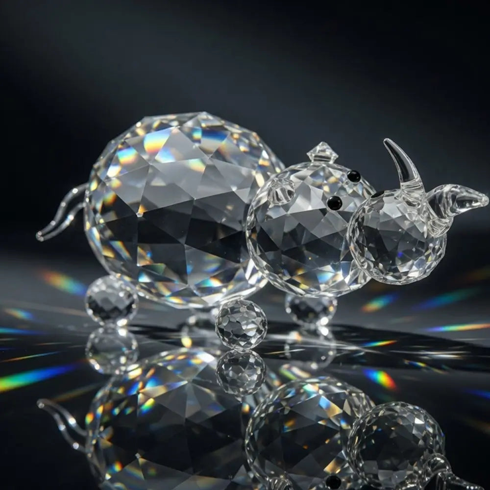 Swarovski Crystal Hedgehog Figurine Large from our home decor collection 