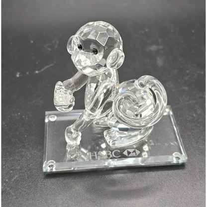 Clear crystal figure