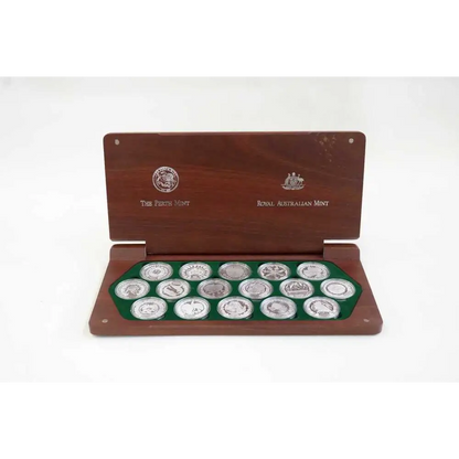 Sydney 2000 Olympic Silver Proof 16-Coin Set | 506.16g from our Rare Coins & Vintage Collectibles