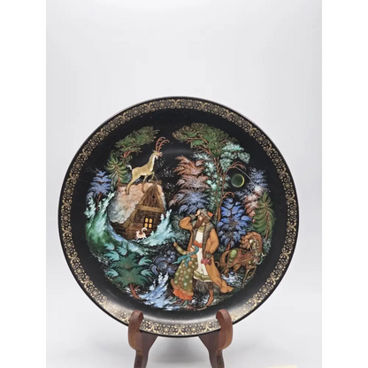 Palekh Russian Legends Limited Edition Porcelain Collector Plate (7.75 in)