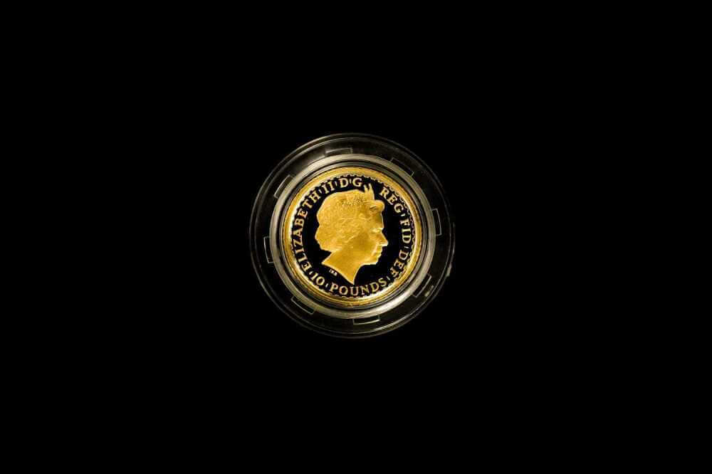Royal Mint 2009 Britannia 0.917 gold proof coin numbered 0541 of 2,000

