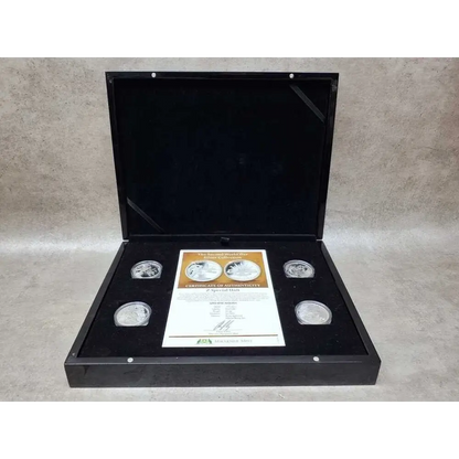 Macquarie Mint Second World War Silver Collection – 16 Medallions Complete Set
from our Vintage British Coins & Commemorative Sets Australia
