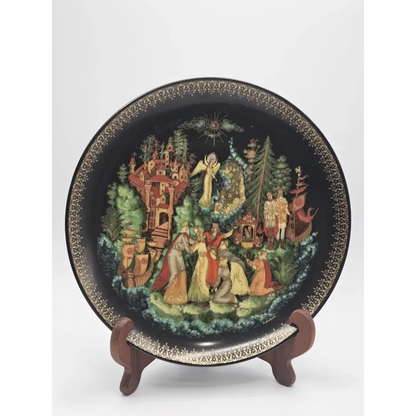 Palekh Russian Legends Limited Edition Porcelain Collector Plate (7.75 in)