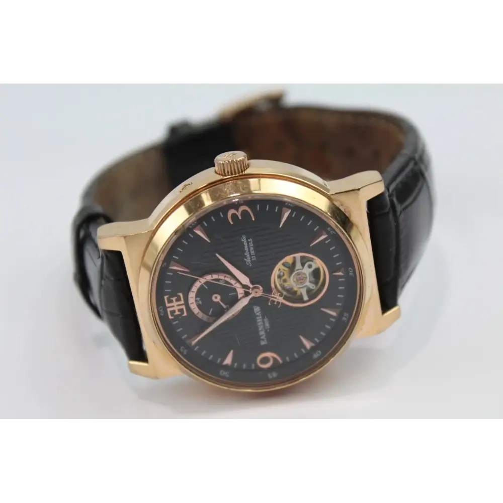 Thomas Earnshaw Providence Automatic Watch in Rose Gold Tone – Front View