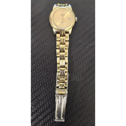 Gold and silver watch 