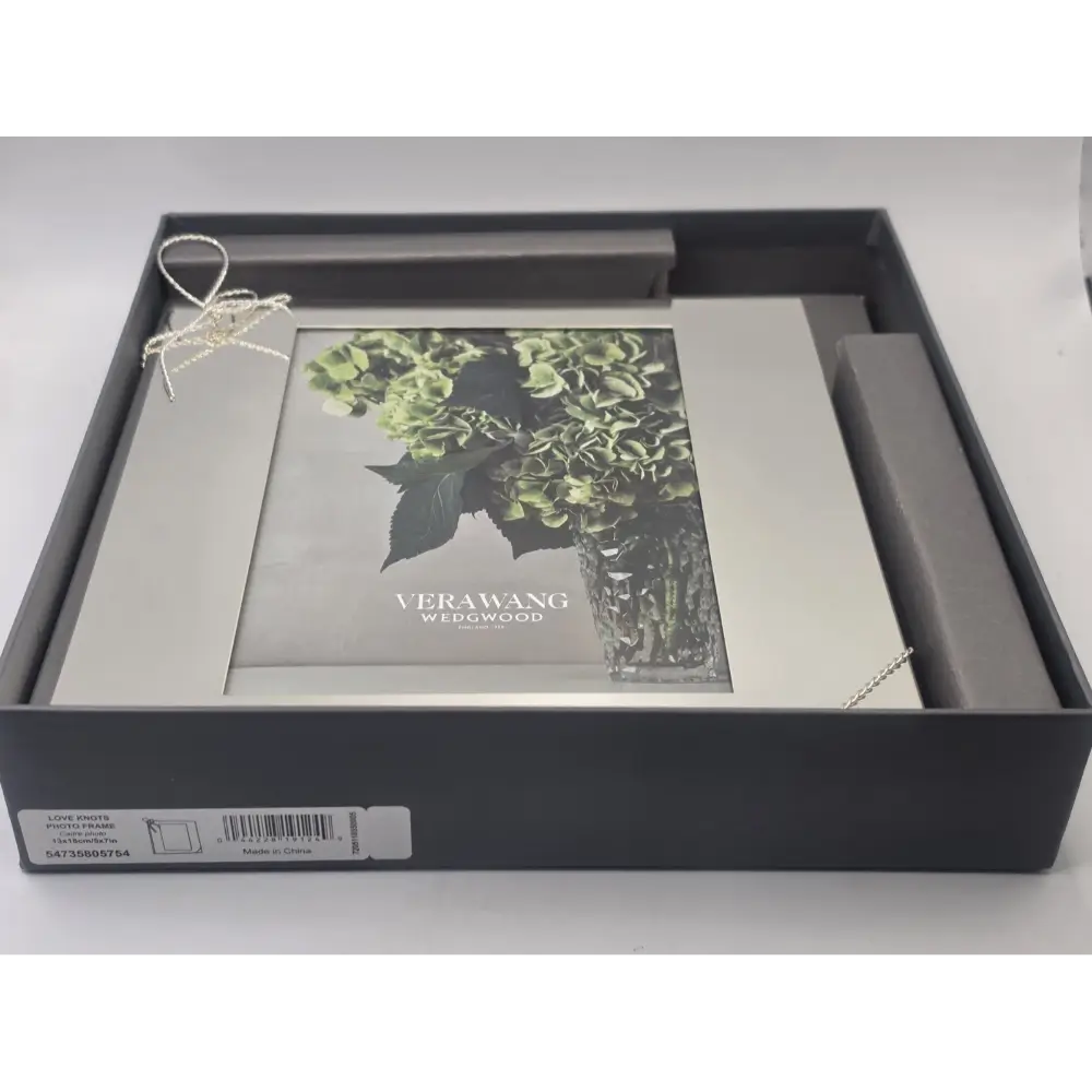 Vera Wang Wedgwood Love Knots Silver Photo Frame | 44% off – Koalaehub