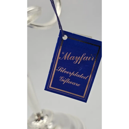 Mayfair silverplated silverware tag