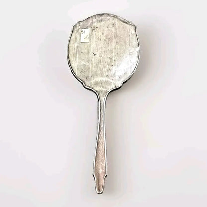 Antique Vintage Sterling Silver Hand Mirror (1935)