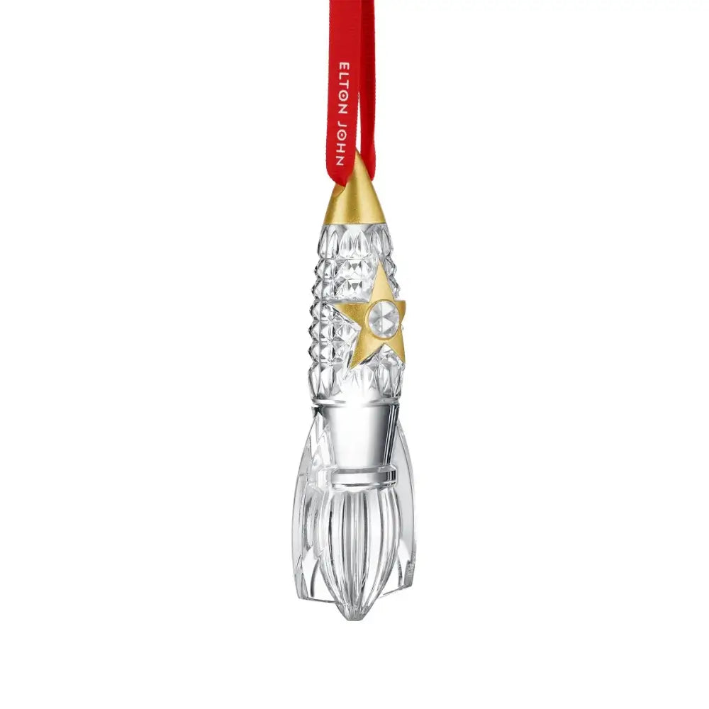 Waterford Elton John Rocket Crystal Ornament in Luxury Ornaments collection