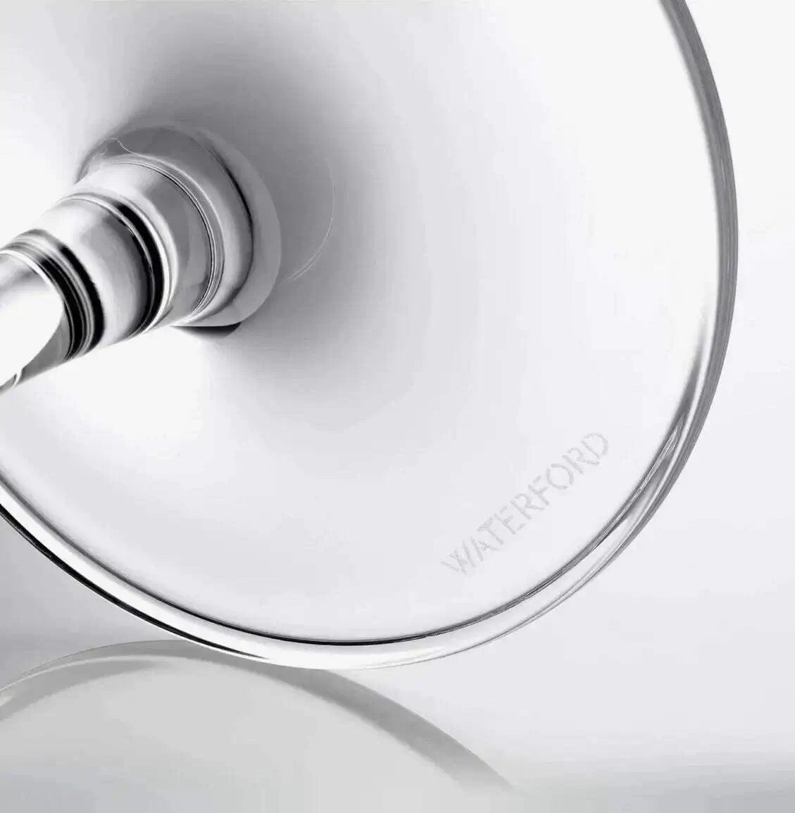 Close-up of a glass waterford red champagne 