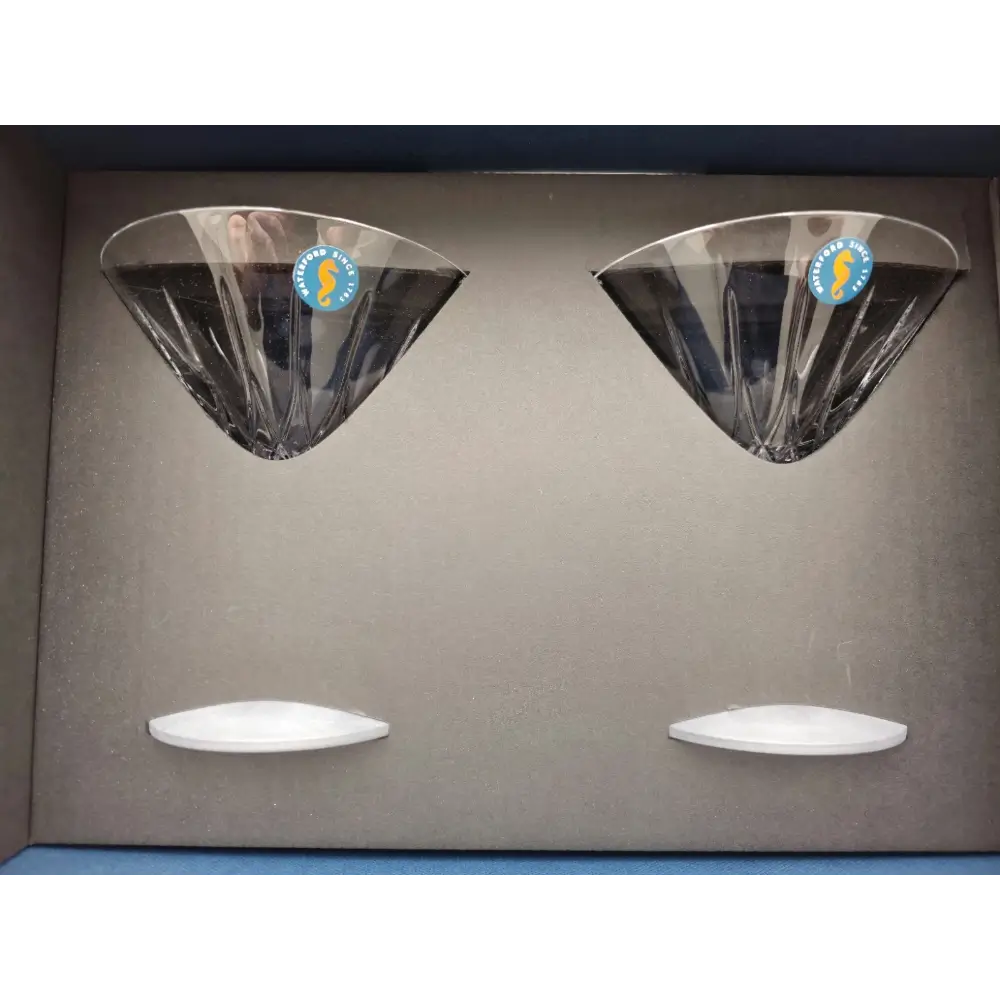 Waterford Lismore Arcus Martini Glasses (Set of 2), 220ml / 7oz - RRP $349.00
