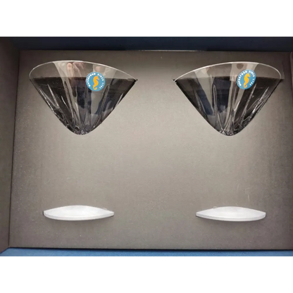 Waterford Lismore Arcus Martini Glasses (Set of 2), 220ml / 7oz - RRP $349.00