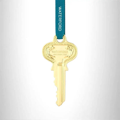Waterford Golden Christmas Key Hanging Ornament elegant festive decor from our Luxury Ornaments