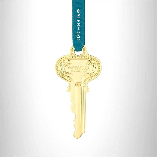 Waterford Golden Christmas Key Hanging Ornament elegant festive decor from our Luxury Ornaments
