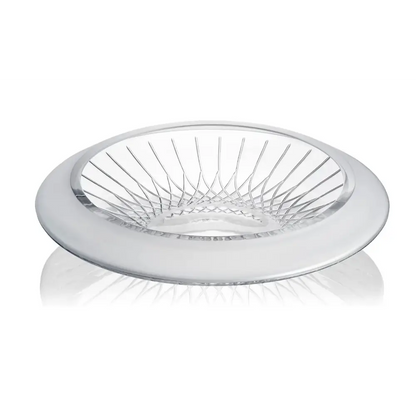 Waterford Lismore Arcus Low Bowl 30cm - Luxury Crystal Centerpiece in Fjord Green Box