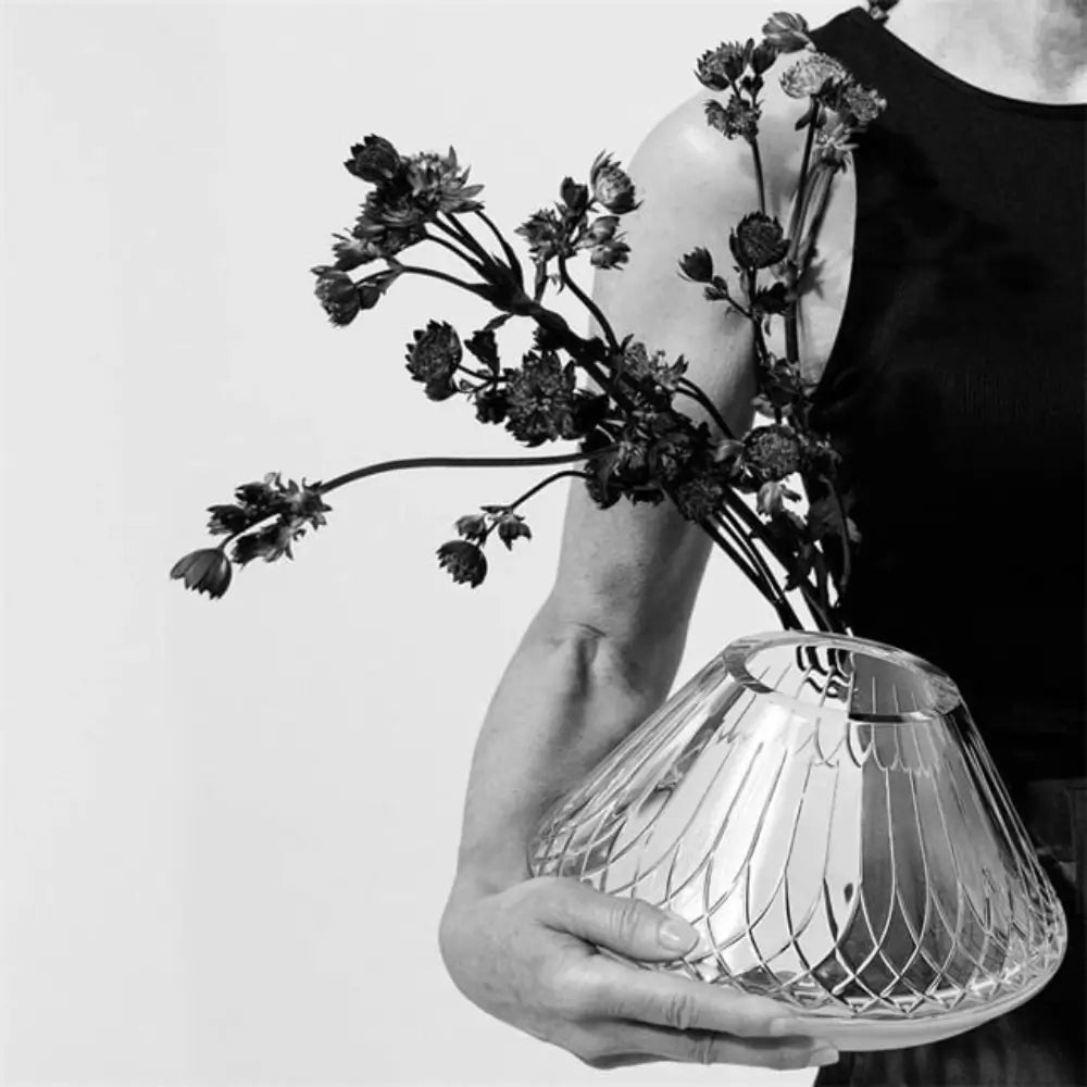 New in box Waterford Lismore Arcus rose bowl, 23cm