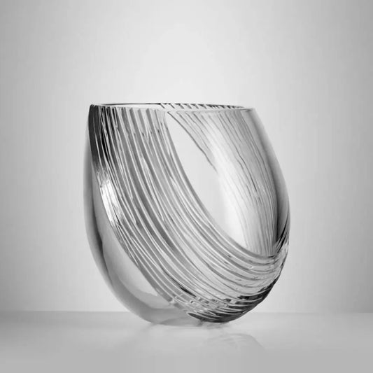 Waterford Ocean Mastercraft Wave Crystal Vase