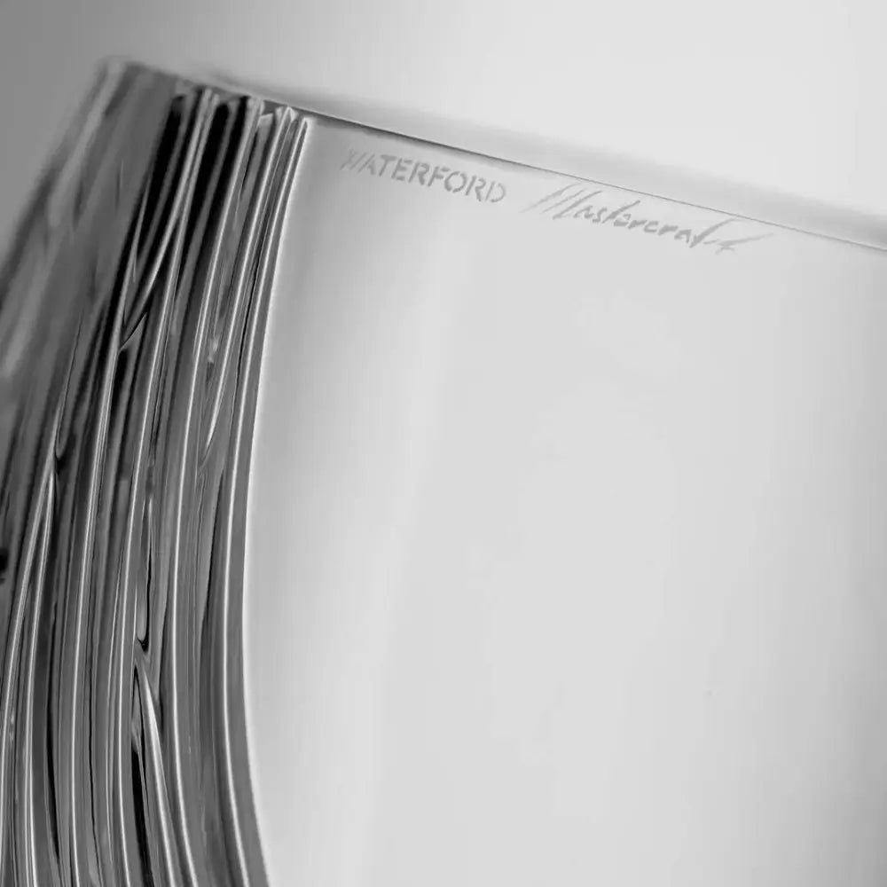 Waterford Ocean Wave Crystal Vase 19cm Mastercraft Collection