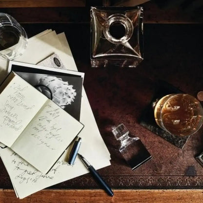 Elegant Waterford Cluin DOF glasses with Short Stories pattern