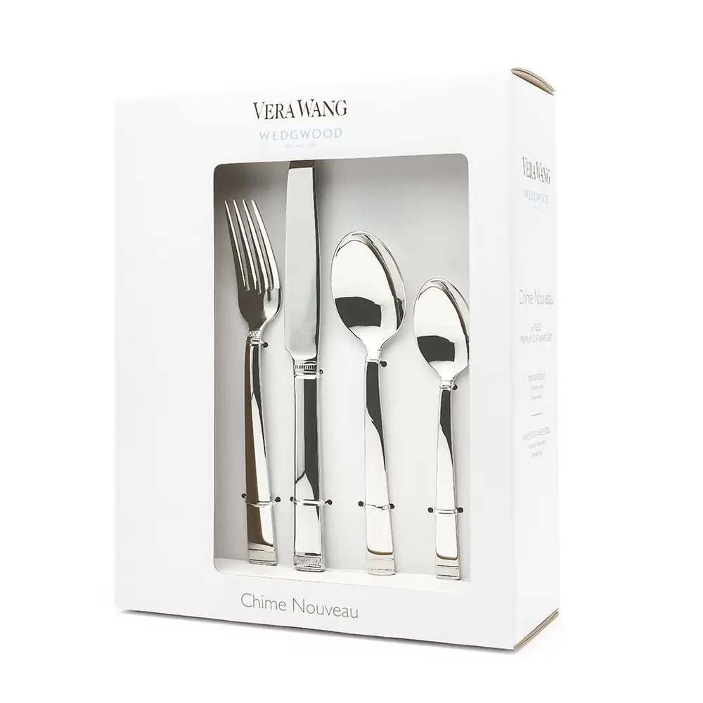 Wedgwood Vera Wang Chime Nouveau 16-Piece Cutlery Set in dinnerware set collection