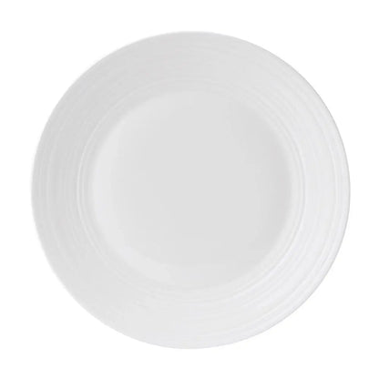 White ceramic plate 