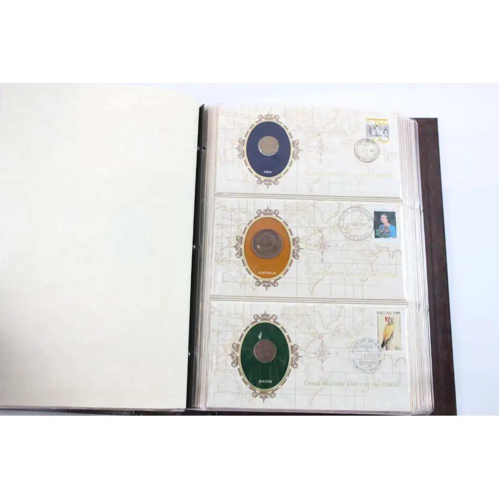 International Numismatic Society Coins of the World Folder Collection
