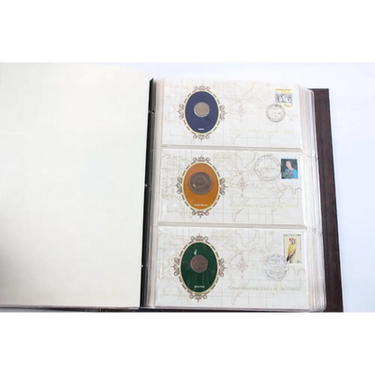 International Numismatic Society Coins of the World Folder Collection