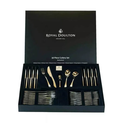 Royal Doulton 56-piece cutlery set