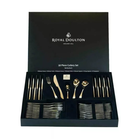 Royal Doulton 56-piece cutlery set
