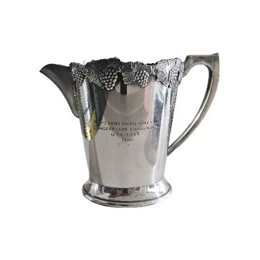 Silver trophy cup 