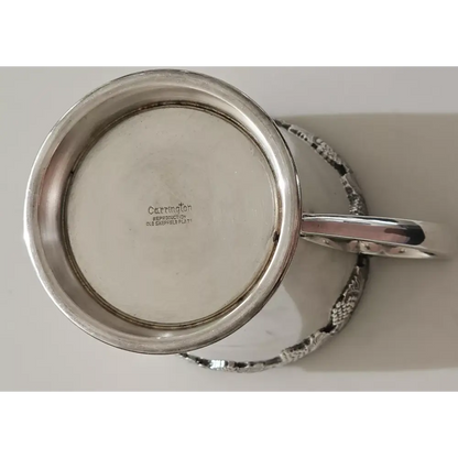 Silver cup with handle