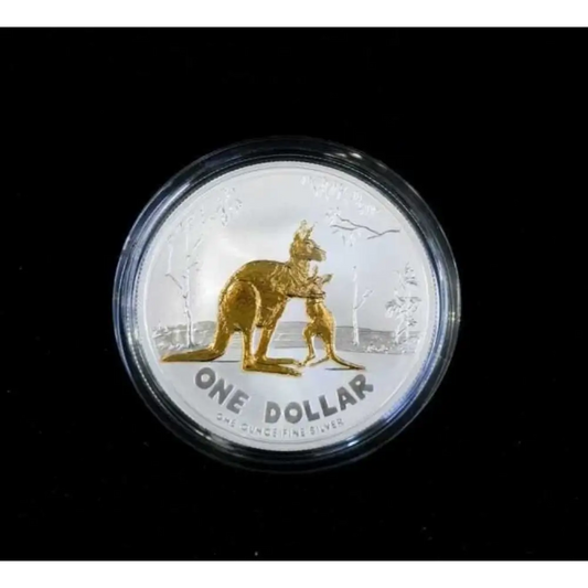 Kangaroo 1oz Pure 9999 Silver Coin 2007 from our Vintage British Coins & Commemorative Sets Australia collection