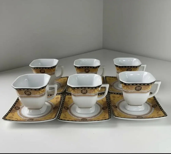 Milano Collection Tea Set 24 ct gold | 12 Piece – Koalaehub