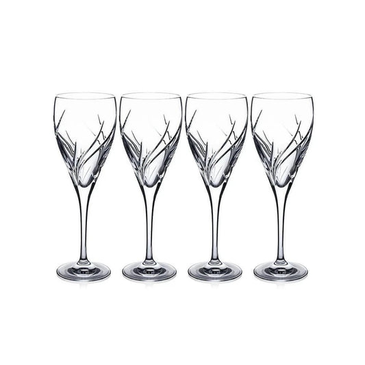 Royal Doulton Harper Crystal WIVE GLASS Set of 4 -RRP: AUD$419.00