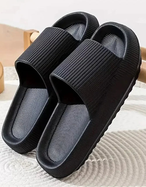 Load image into Gallery viewer, Comfort &amp; Style Men&#39;s EVA Slides - Non-Slip, Versatile Stripe Design, Season-Ready Open-Toe Sandals for Anywhere Wear
