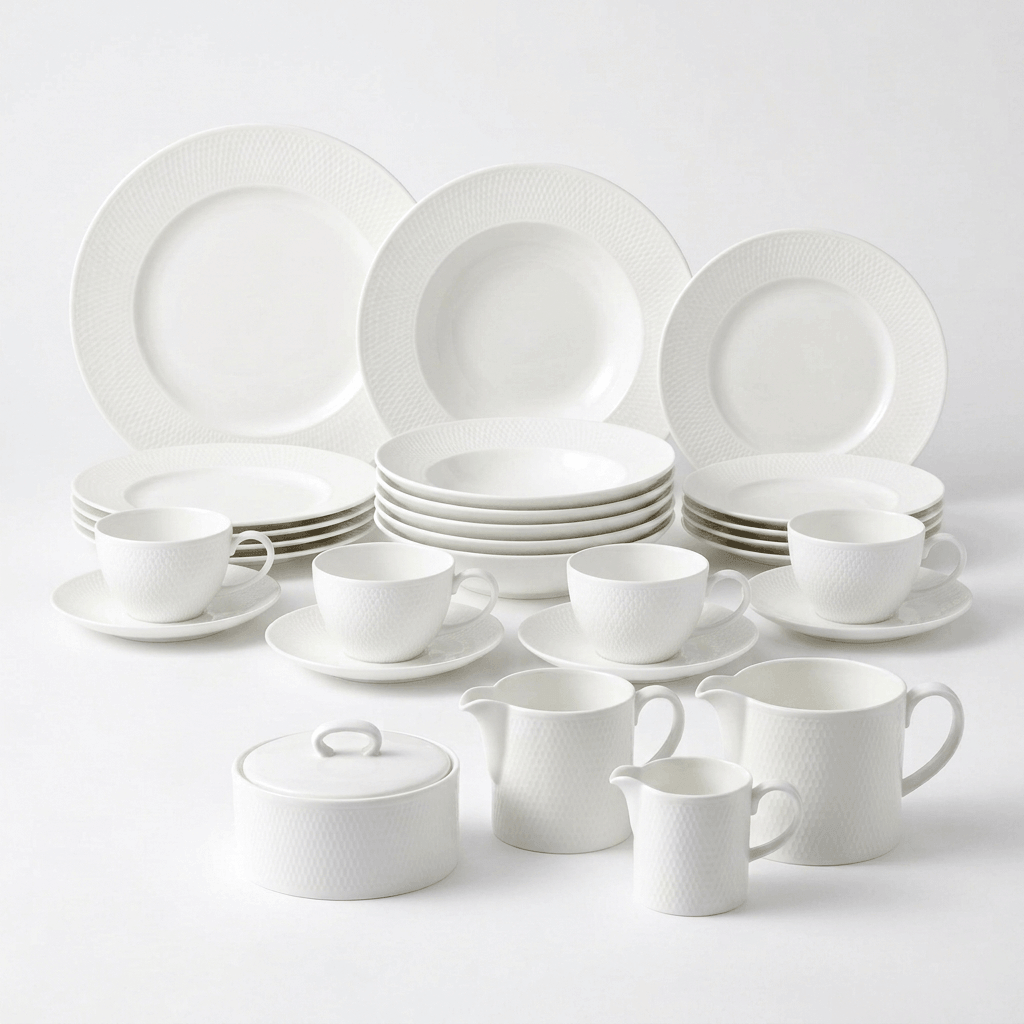 Wedgwood Gio 24 Piece Dinner & Tea Set