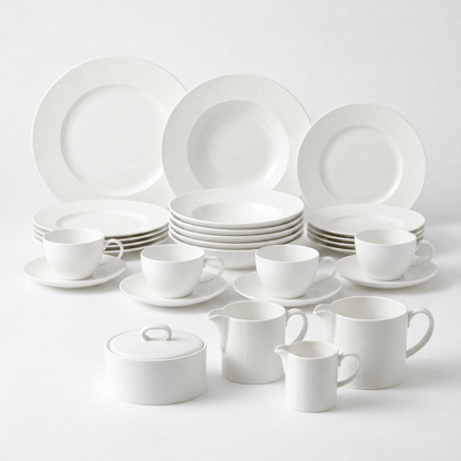 Wedgwood Gio 24 Piece Dinner & Tea Set