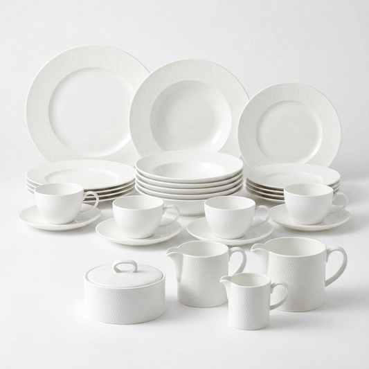 Wedgwood Gio 24 Piece Dinner & Tea Set